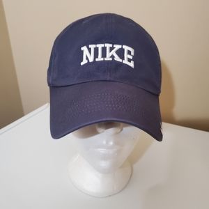 Nike Vintage Hat Cap Blue Strapback Adjustable